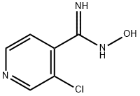 4-Pyridinecarboximidamide, 3-chloro-N-hydroxy- Structure