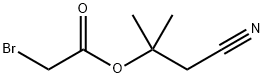 Acetic acid, 2-bromo-, 2-cyano-1,1-dimethylethyl ester 구조식 이미지