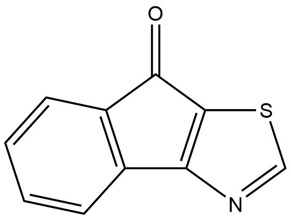 8H-Indeno[1,2-d]thiazol-8-one Structure