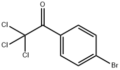 Ethanone, 1-(4-bromophenyl)-2,2,2-trichloro- 구조식 이미지