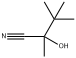 Butanenitrile, 2-hydroxy-2,3,3-trimethyl- Structure