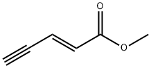 2-Penten-4-ynoic acid, methyl ester, (2E)- Structure