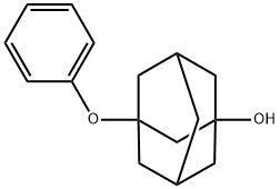 Tricyclo[3.3.1.13,7]decan-1-ol, 3-phenoxy- Structure