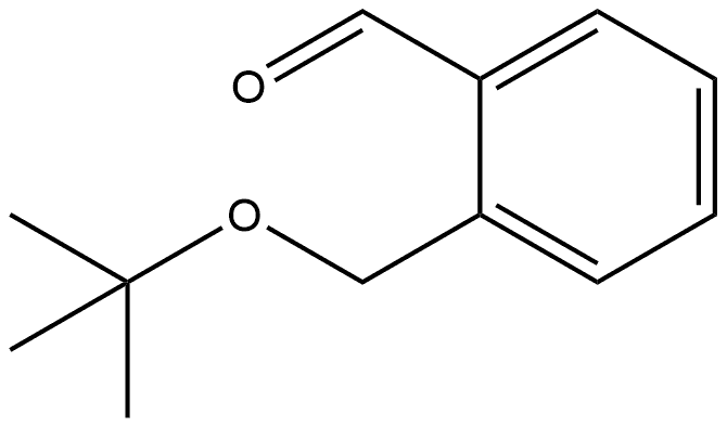 2-[(1,1-Dimethylethoxy)methyl]benzaldehyde Structure