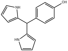 Phenol, 4-(di-1H-pyrrol-2-ylmethyl)- Structure