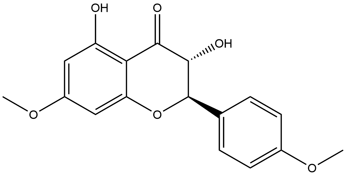 7,4'-Di-O-methylaromadendrin Structure