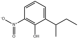 Phenol, 2-(1-methylpropyl)-6-nitro- Structure