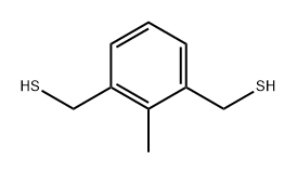 1,3-Benzenedimethanethiol, 2-methyl- Structure