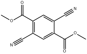 1,4-Benzenedicarboxylic acid, 2,5-dicyano-, 1,4-dimethyl ester 구조식 이미지