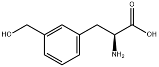 L-Phenylalanine, 3-(hydroxymethyl)- Structure