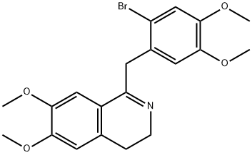 6'-bromodihydropapaverine Structure