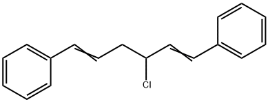 Benzene, 1,1'-(3-chloro-1,5-hexadiene-1,6-diyl)bis- (9CI) Structure