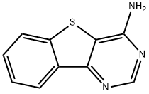 amino-4 benzothieno<3,2-d>pyrimidine Structure