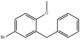 2-Benzyl-4-bromo-1-methoxybenzene Structure