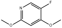 5-fluoro-2,4-dimethoxy-pyridine Structure