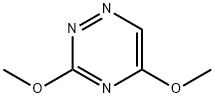 1,2,4-Triazine, 3,5-dimethoxy- Structure