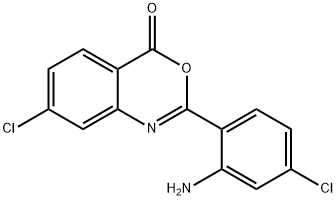 2-(2-Amino-4-chloro-phenyl)-1,2-dihydro-benzo[d][1,3]oxazin-4-one Structure