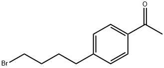 Ethanone, 1-[4-(4-bromobutyl)phenyl]- Structure