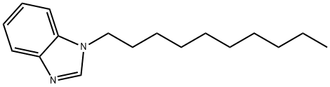 1H-Benzimidazole, 1-decyl- Structure