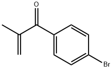 2-Propen-1-one, 1-(4-bromophenyl)-2-methyl- 구조식 이미지