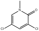 2(1H)-Pyridinone, 3,5-dichloro-1-methyl- Structure