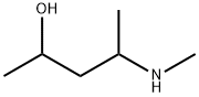 2-Pentanol, 4-(methylamino)- Structure