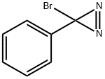 3H-Diazirine, 3-bromo-3-phenyl- 구조식 이미지