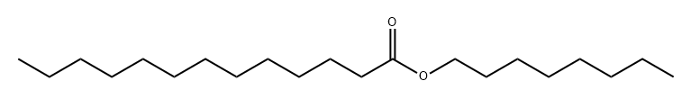 Tridecanoic acid octyl ester Structure