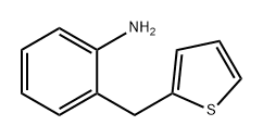 Benzenamine, 2-(2-thienylmethyl)- Structure