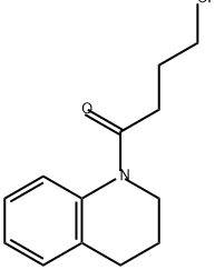 1-Butanone, 4-chloro-1-(3,4-dihydro-1(2H)-quinolinyl)- Structure