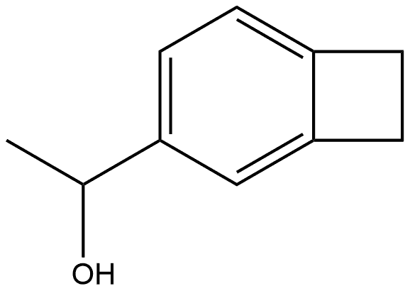 α-Methylbicyclo[4.2.0]octa-1,3,5-triene-3-methanol Structure