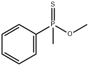 Phosphinothioic acid, P-methyl-P-phenyl-, O-methyl ester 구조식 이미지