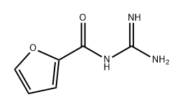 2-Furancarboxamide, N-(aminoiminomethyl)- Structure