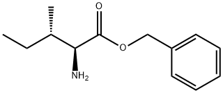 (2S,3S)-2-Amino-3-methylpentanoic acid benzyl ester 구조식 이미지
