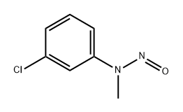 Benzenamine, 3-chloro-N-methyl-N-nitroso- Structure