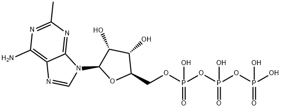 2-Methyladenosine-5'-triphosphate 구조식 이미지