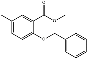 Methyl 2-(benzyloxy)-5-methylbenzoate Structure