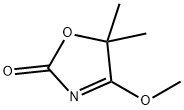 2(5H)-Oxazolone, 4-methoxy-5,5-dimethyl- Structure