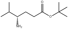 (S)-4-Amino-5-methyl-hexanoic acid tert-butyl ester Structure