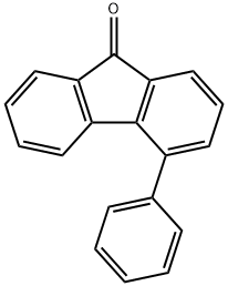 9H-Fluoren-9-one, 4-phenyl- Structure