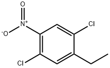 Benzene, 1,4-dichloro-2-ethyl-5-nitro- Structure