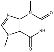 1H-Purine-2,6-dione, 3,4,5,7-tetrahydro-3,7-dimethyl- Structure