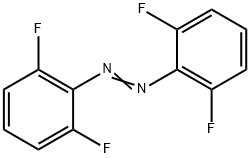 Diazene, 1,2-bis(2,6-difluorophenyl)- Structure