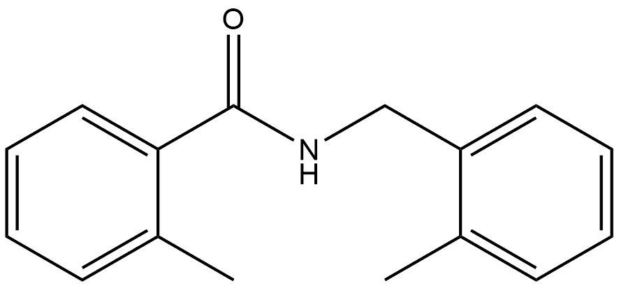 2-Methyl-N-[(2-methylphenyl)methyl]benzamide 구조식 이미지