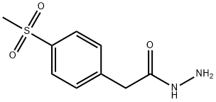 2-(4-methanesulfonylphenyl)acetohydrazide Structure