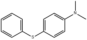 Benzenamine, N,N-dimethyl-4-(phenylthio)- Structure