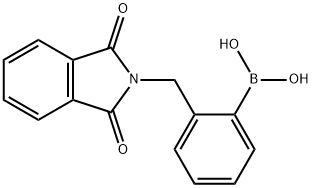 Boronic acid, [2-[(1,3-dihydro-1,3-dioxo-2H-isoindol-2-yl)methyl]phenyl]- (9CI) Structure