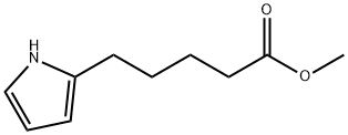 1H-Pyrrole-2-pentanoic acid, methyl ester Structure