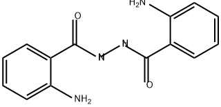 Benzoic acid, 2-amino-, 2-(2-aminobenzoyl)hydrazide Structure