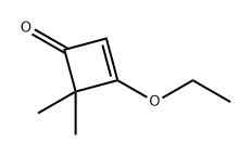 2-Cyclobuten-1-one, 3-ethoxy-4,4-dimethyl- 구조식 이미지